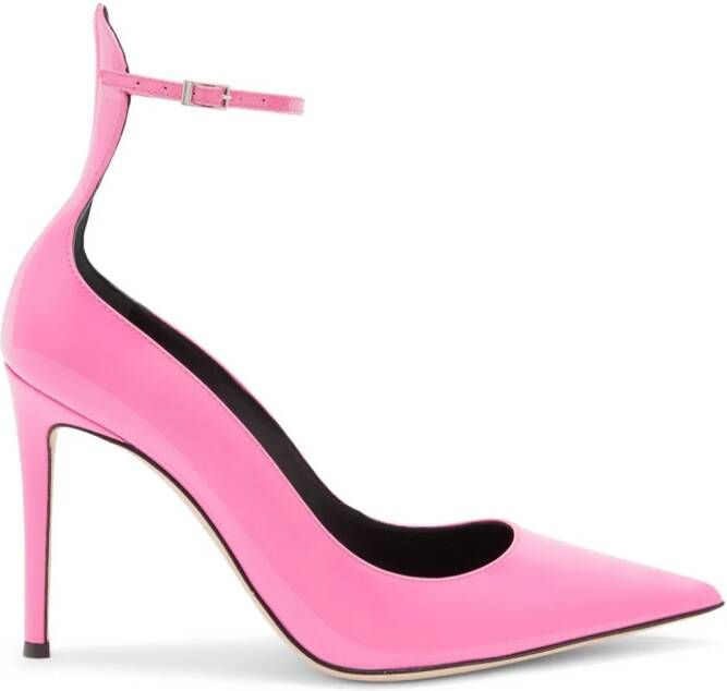 Giuseppe Zanotti Cohralise 105mm leather pumps Pink