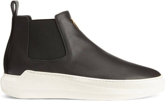 Giuseppe Zanotti Conley high-top slip-on sneakers Black