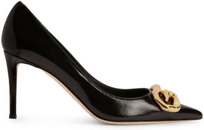 Giuseppe Zanotti Diorite Zali leather pumps Black