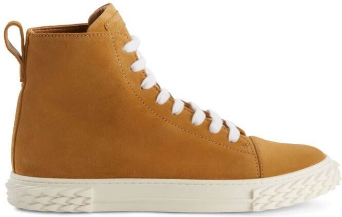 Giuseppe Zanotti Ecoblabber high-top sneakers Brown