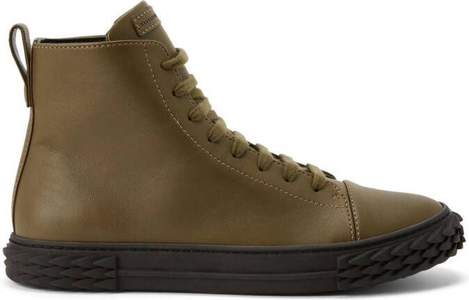 Giuseppe Zanotti Ecoblabber high-top sneakers Green