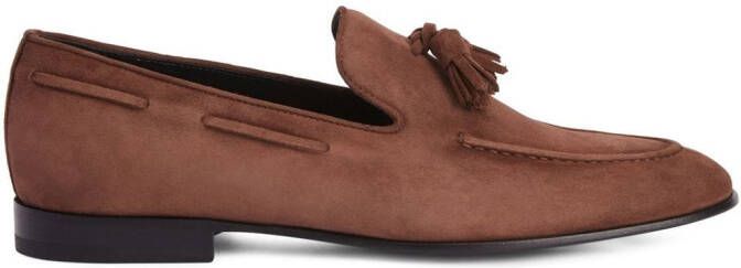 Giuseppe Zanotti Eloys tassel-detail loafers Brown