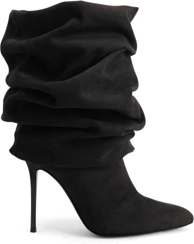 Giuseppe Zanotti 105mm Evrin boots Black