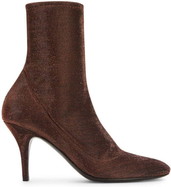 Giuseppe Zanotti 85mm Felicienne ankle boots Brown