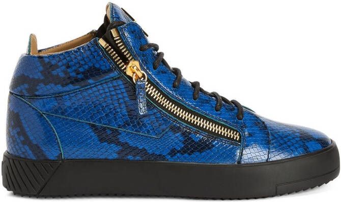 Giuseppe Zanotti Frankie hi-top sneakers Blue