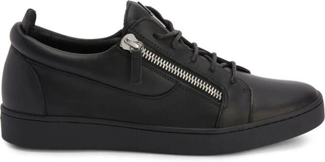 Giuseppe Zanotti Frankie leather sneakers Black