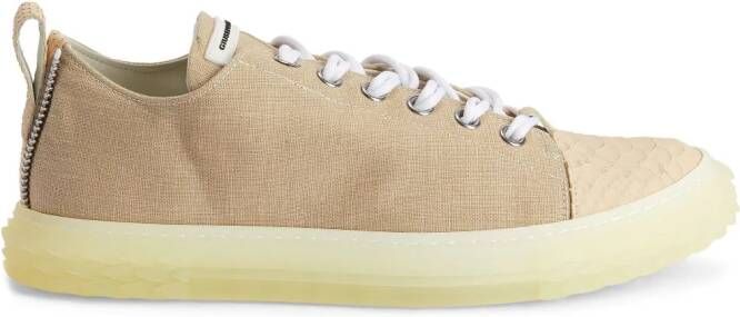 Giuseppe Zanotti Frankie low-top leather sneakers Neutrals