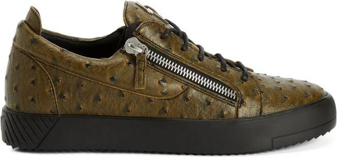 Giuseppe Zanotti Frankie low-top sneakers Green