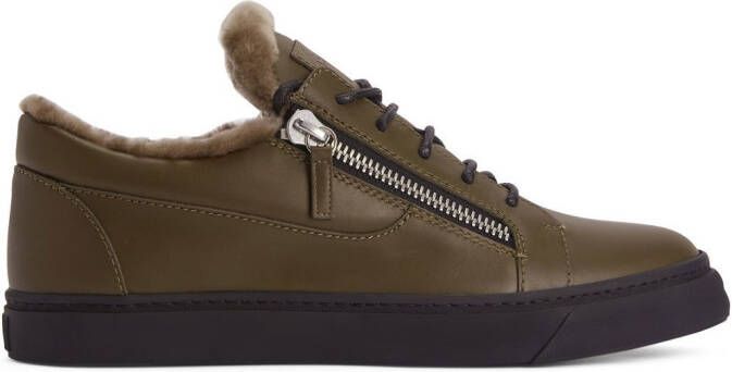 Giuseppe Zanotti Frankie low-top sneakers Green