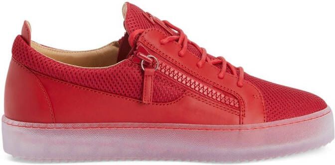 Giuseppe Zanotti Frankie low-top sneakers Red