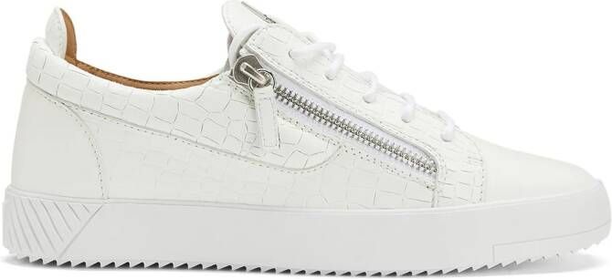 Giuseppe Zanotti Frankie low-top sneakers White