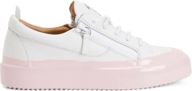Giuseppe Zanotti Frankie Match two-tone sneakers White