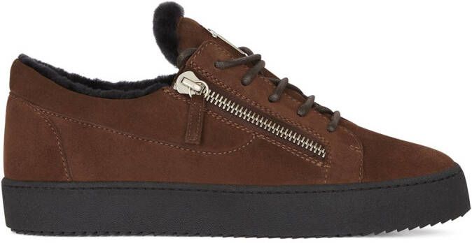 Giuseppe Zanotti Frankie Winter low-top sneakers Brown