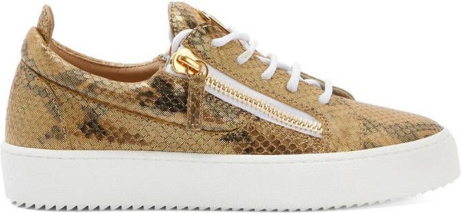 Giuseppe Zanotti Gail sneakers Gold