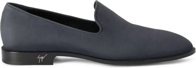 Giuseppe Zanotti Gatien suede loafers Grey