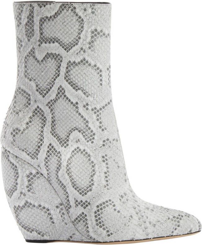 Giuseppe Zanotti 105mm Ginnyfer Bootie wedge boots Grey