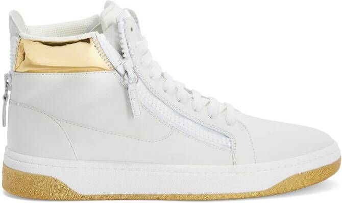 Giuseppe Zanotti GZ 94 leather sneakers White