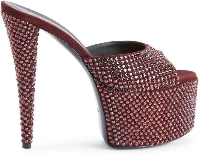 Giuseppe Zanotti Gz Aida 150mm sandals Red