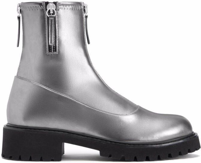 Giuseppe Zanotti GZ Alexa ankle boots Silver