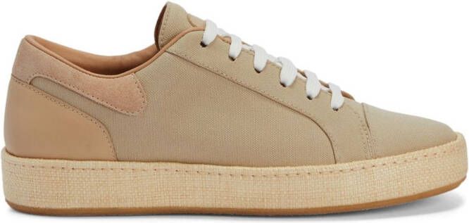 Giuseppe Zanotti Gz City canvas sneakers Neutrals