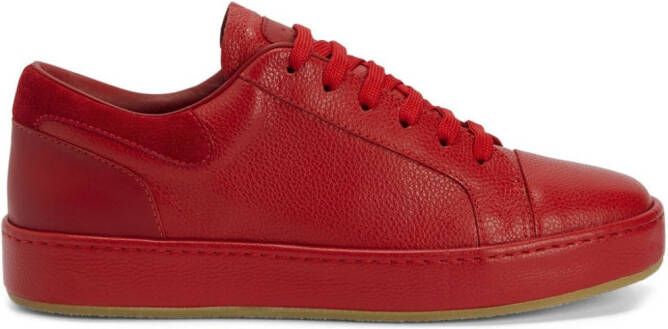 Giuseppe Zanotti GZ-City logo-patch sneakers Red