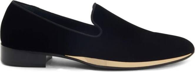 Giuseppe Zanotti GZ Flash slip-on loafers Black