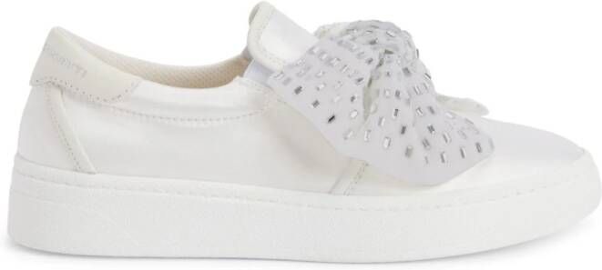 Giuseppe Zanotti GZ94 bow-embellished sneakers White