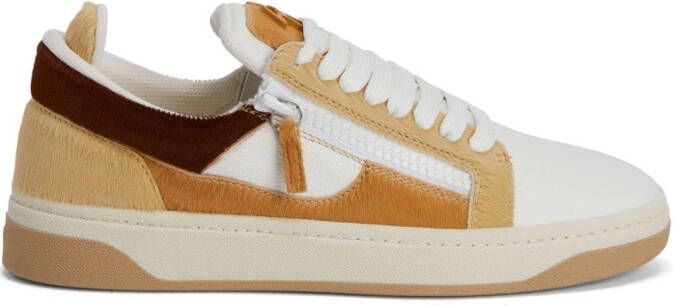 Giuseppe Zanotti Gz94 colour-block leather sneakers White