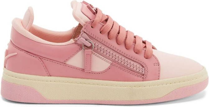 Giuseppe Zanotti GZ94 leather sneakers Pink