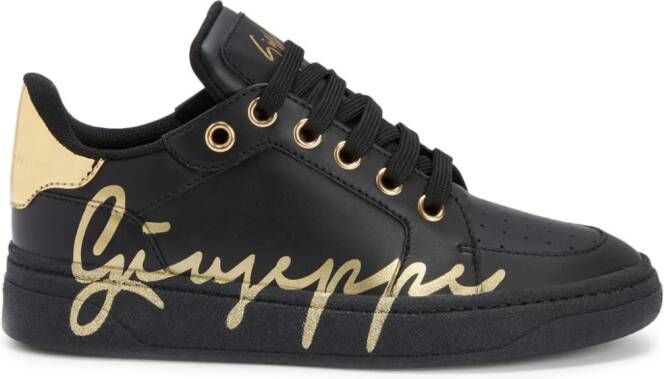 Giuseppe Zanotti GZ94 logo-print sneakers Black