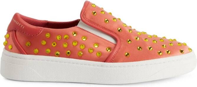 Giuseppe Zanotti GZ94 slip-on sneakers Orange