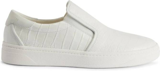 Giuseppe Zanotti Gz94 slip-on leather sneakers White