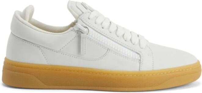 Giuseppe Zanotti Gz94 tonal leather sneakers White
