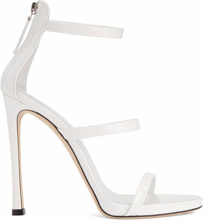 Giuseppe Zanotti 120mm Harmony sandals White