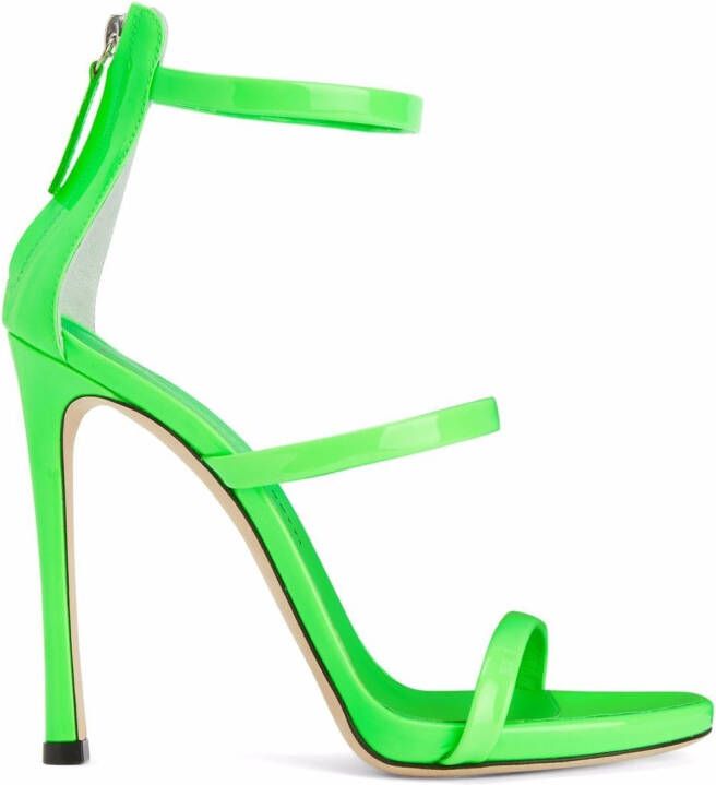 Giuseppe Zanotti 120mm Harmony sandals Green