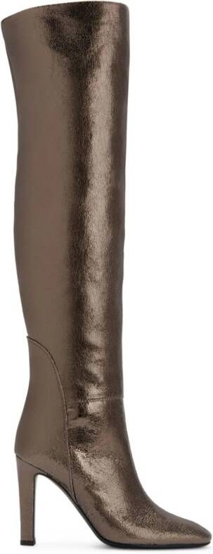Giuseppe Zanotti 105mm Hattie knee-high boots Brown