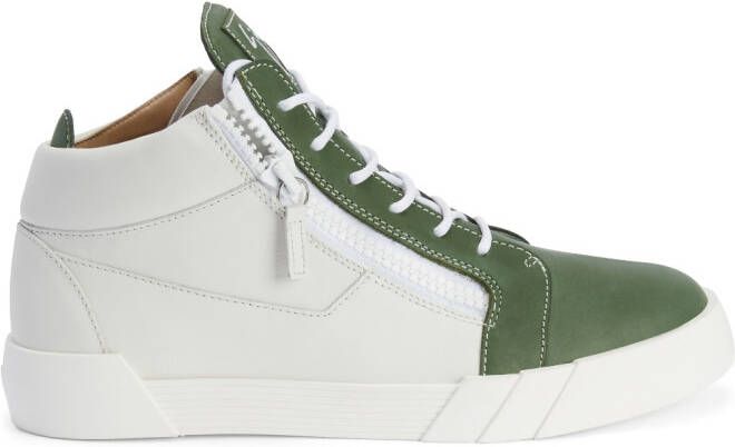 Giuseppe Zanotti high-top zip-up sneakers White