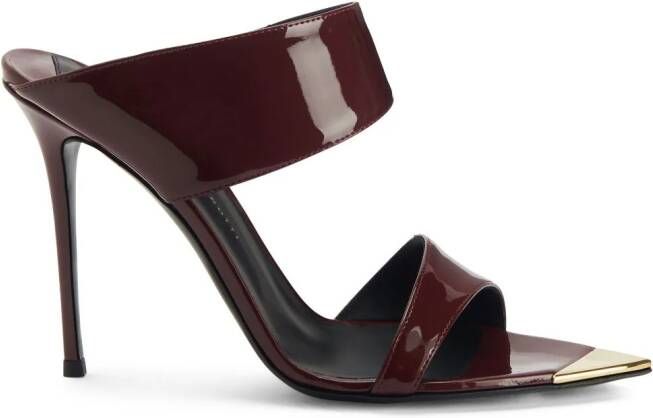 Giuseppe Zanotti 90mm Intriigo Allure sandals Brown
