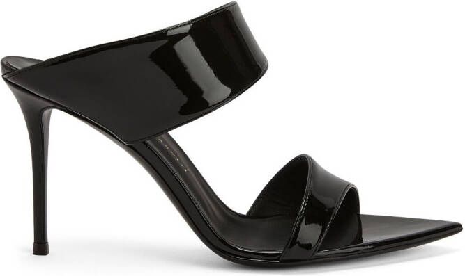 Giuseppe Zanotti 90mm Intriigo Allure sandals Black