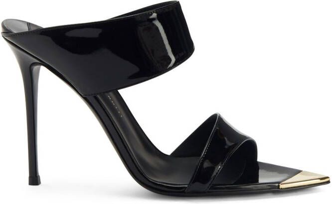 Giuseppe Zanotti 90mm Intriigo Allure sandals Black