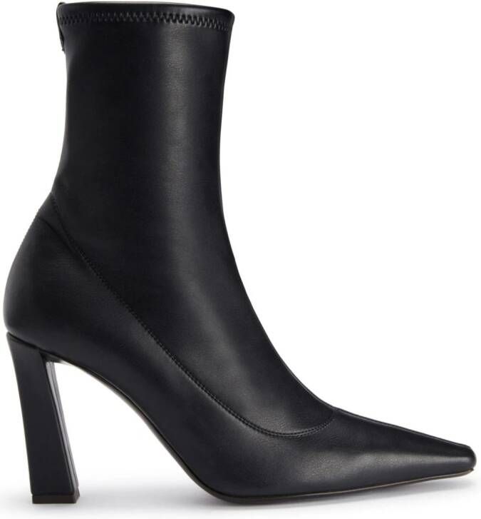 Giuseppe Zanotti 90mm Janiee Stretch ankle boots Black