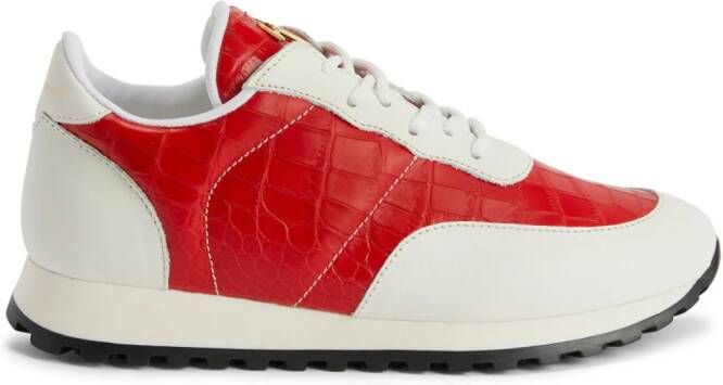 Giuseppe Zanotti Jimi Running sneakers Red