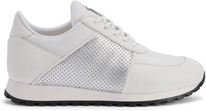 Giuseppe Zanotti Jimi Running logo-plaque sneakers White