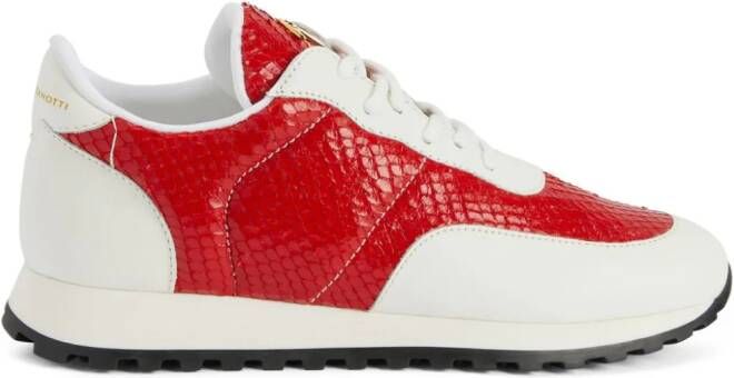 Giuseppe Zanotti Jimi Running sneakers Red