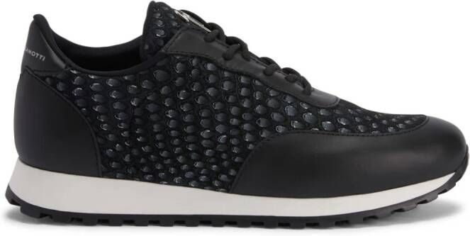 Giuseppe Zanotti Jimi running low-top sneakers Black