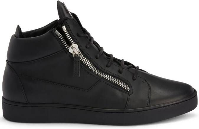 Giuseppe Zanotti Kriss leather sneakers Black
