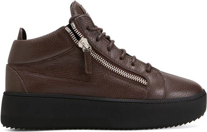 Giuseppe Zanotti Kriss platform sneakers Brown