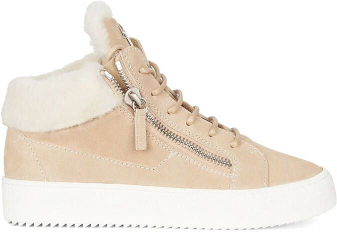 Giuseppe Zanotti Kriss Winter mid-top sneakers Neutrals