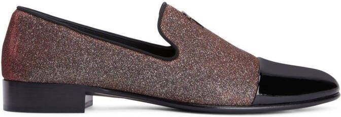 Giuseppe Zanotti Lewis Cup loafers Red