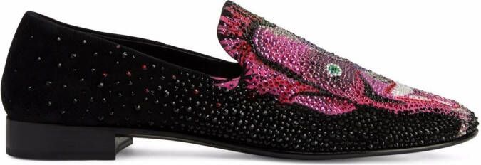Giuseppe Zanotti Lewis Joker loafers Black